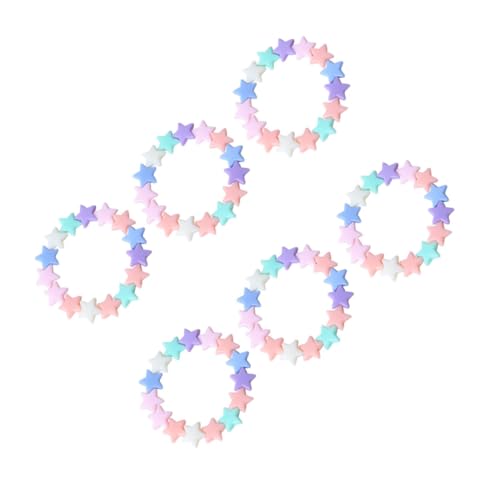 ROMISBABA Stück Pentagramm-armband Kinderarmbänder Für Mädchen Reize Armbinde Armband Acryl Armband ROMISBABA Stück Pentagramm-armband Kinderarmbänder Für Mädchen Reize Armbinde Armband Acryl Armband von ROMISBABA