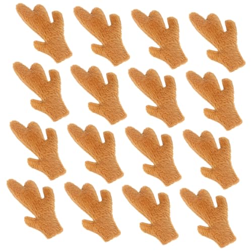 ROMISBABA 25stücke Plüsch Drachenhorn Für Diy Stirnbänder Und Haarschmuck Zubehör Materialien Zum Selbermachen Von Drachenhorn-kopfschmuck Und Haarband von ROMISBABA