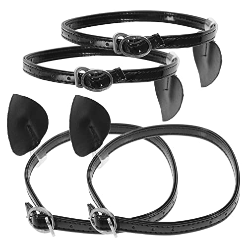 ROMISBABA 2Paare Verstellbare Fersengurte für High Heels Austauschbare Knöchelriemen für Damen Ergonomisches Design zur Vermeidung von Rutschen für Elegantes Schuhwerk von ROMISBABA