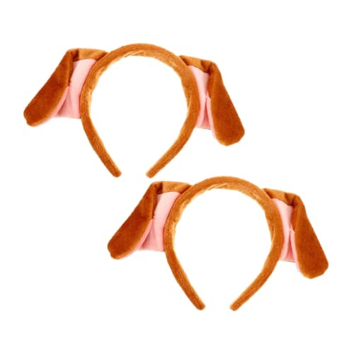 ROMISBABA 2stücke Hundehörner Haarreif Tier-cosplay Accessoire Für Kostümpartys Halloween Weihnachten Und Geburtstagsfeiern Aus Weichem Strapazierfähigem Für Angenehmen Tragekomfort von ROMISBABA