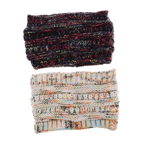 ROMISBABA 2Stücke Gestricktes Stirnband für Damen Warmes Haarband mit Fleece Innenfutter Vielseitiger Kopfschmuck für Wetter Modisches Accessoire ROMISBABA 2Stücke Gestricktes Stirnband für Damen Warmes Haarband mit Fleece Innenfutter Vielseitiger Kopfschmuck für Wetter Modisches Accessoire von ROMISBABA