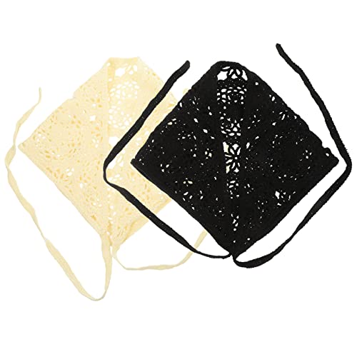 ROMISBABA 2Stücke Haarbandanas für Frauen Häkelhaarbänder im Eleganten Design für Partys Festivals Besondere Anlässe Hautfreundliches ROMISBABA 2Stücke Haarbandanas für Frauen Häkelhaarbänder im Eleganten Design für Partys Festivals Besondere Anlässe Hautfreundliches von ROMISBABA