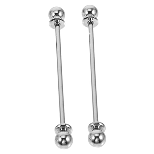 ROMISBABA 2stücke Krawattennadel Für Herrenhemden Metall Kragen Bar Pins Verschluss Krawattenklammern Kragenstäbchen Für Anzug Kragennadel Für Formelle Anlässe von ROMISBABA