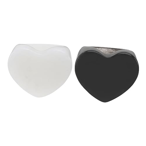 ROMISBABA 2Stücke Retro Herz Ringe Teiliges Modisches Fingeraccessoire Weiß für Besondere Anlässe mit Feiner Handwerkskunst Hoher Polierwirkung ROMISBABA 2Stücke Retro Herz Ringe Teiliges Modisches Fingeraccessoire Weiß für Besondere Anlässe mit Feiner Handwerkskunst Hoher Polierwirkung von ROMISBABA
