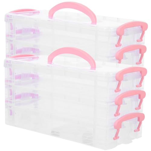 ROMISBABA 2Stücke Teiliges Stapelbares Federmäppchen Abnehmbare Stift Organizer mit Lagigen Fächern Transparente Schreibwarenbox für Schule Praktisch ROMISBABA 2Stücke Teiliges Stapelbares Federmäppchen Abnehmbare Stift Organizer mit Lagigen Fächern Transparente Schreibwarenbox für Schule Praktisch von ROMISBABA