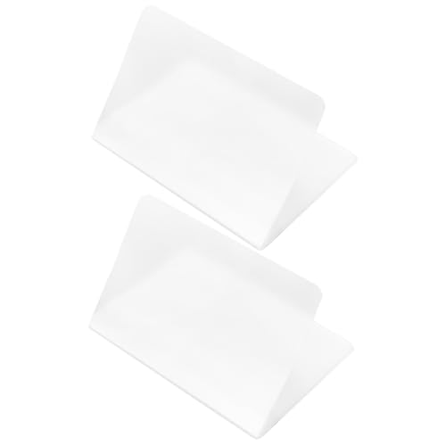 ROMISBABA 2Stücke Wiederverwendbare Kreditkartenhüllen Kunststoff Slots für Ausweise Karten Tragbar Kompakt für Brieftaschen Handtaschen von ROMISBABA