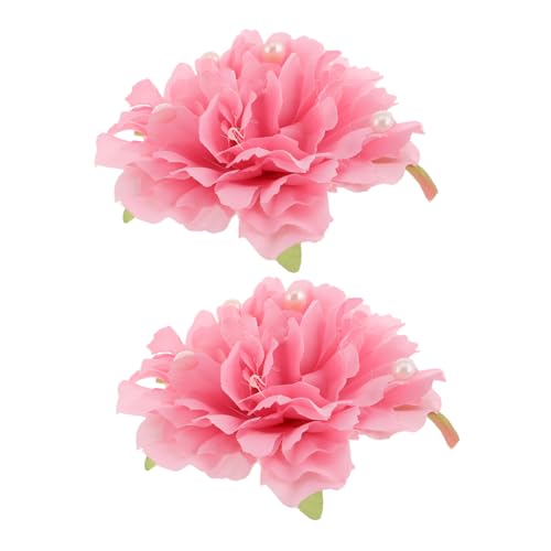 ROMISBABA 2pcs Chinesische Hanfu -haarzubehör Zarnation Blumenschmuck Künstliche Blumen Haarnad Für Frauen Reisen Kopfstücke Hochzeitshaarzubehör Haarschmuck Für Frauen von ROMISBABA
