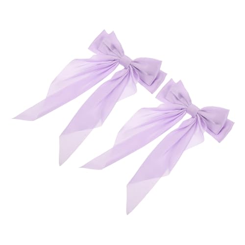 ROMISBABA Große Haarschleifen Haarspangen Für Damen Elegante Schleifen Haarclips Mit Ripsband Ideal Für Langes Haar Modische Haarschmuck Accessoires von ROMISBABA