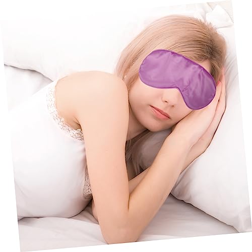 ROMISBABA 2stücke Schlaf Augenmaske Aus Seide Verstellbar Für Erwachsene Und Junge Mädchen Licht Blockierend Bequemer Schlaf Flexible Kopfband Erholsame Nacht von ROMISBABA