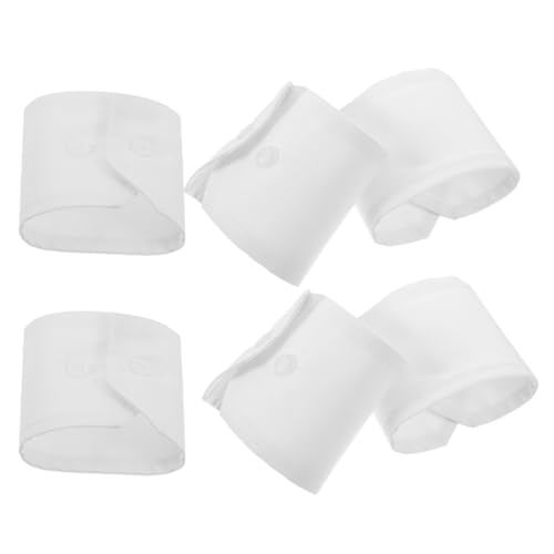 ROMISBABA 3 Paar Handgelenkmanschetten Für Damen: Abnehmbare Ärmelmanschetten – Falsche Ärmel Für Blusen, Pullover, Mäntel, Hemden, Weiß & Dekorativ – Bekleidungsbedarf von ROMISBABA