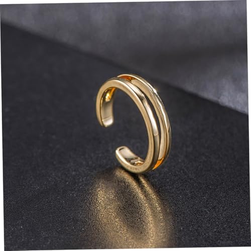 ROMISBABA 3 Stück Teiliges Verstellbares Fußring aus Leichte Zehenknochen Dekoration Damen Schmuckringe in Weiß Gold und Roségold Hautfreundlich und Langlebig von ROMISBABA