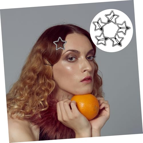 ROMISBABA 30stücke Strass-stern-haarspangen Hohle Stern-schnappclips Glas-haarspangen Glitzernde Haar-accessoires Für Frauen Damen Und Mädchen von ROMISBABA