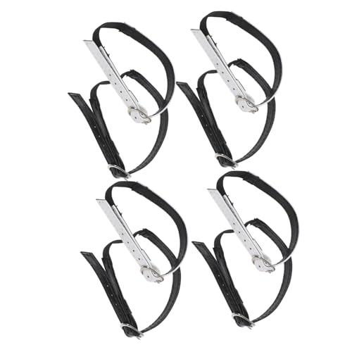 ROMISBABA 4paare Elastische Riemen Für High Heels Verstellbare Abnehmbare Schuhbänder Für Damen Rutschfeste Ersatz-schnürsenkelgürtel Mit Schnalle Für Lockere Schuhe von ROMISBABA