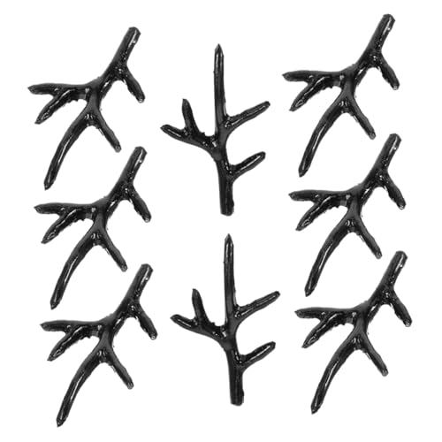 ROMISBABA 4paare Hirschgeweih Stirnband Für Kopfschmuck Diy- -accessoire Zum Basteln Geweih Für Haarspangen Geweih Für Haarnadeln Für Haarschmuck Realistisches Zum Selbermachen von ROMISBABA