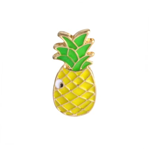ROMISBABA 4 STÜCKE Teiliges Anstecknadeln Damen Broschen Kreative Bunte Ananas und Vogel Design Hochwertige Legierung Modische Kleidung Dekoration für Pullover Hemden Taschen und Schals von ROMISBABA