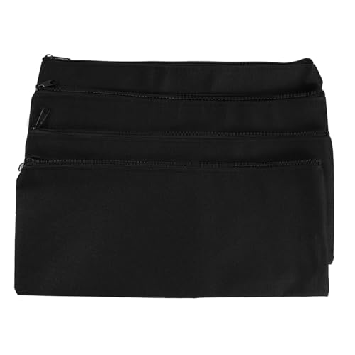 ROMISBABA 4 STÜCKE Teiliges Barbecue Werkzeug Aufbewahrungsbeutel mit Reißverschluss Vielseitige Organizer Tasche für Grillbesteck Hitzebeständig Tragbar für Camping und von ROMISBABA