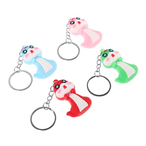 ROMISBABA Niedlicher Schlangen-schlüsselanhänger Für Auto Und Tasche Chinesischer Auto-schlüsselanhänger Tasche Cartoon- Schlangen-schlüsselanhänger von ROMISBABA