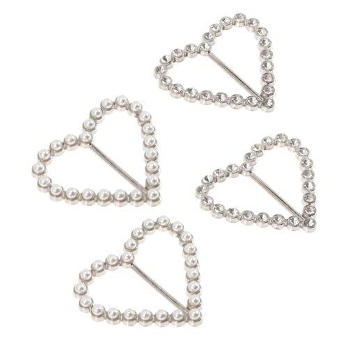 ROMISBABA 4 Stück Strass Schalspangen Dekorative Broschen für Damen Vielseitig Einsetzbar für Kleidung Schals Taschen und ROMISBABA 4 Stück Strass Schalspangen Dekorative Broschen für Damen Vielseitig Einsetzbar für Kleidung Schals Taschen und von ROMISBABA