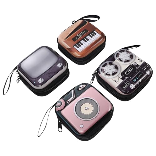 ROMISBABA 4 Stück Teiliges Retro Münzbeutel Kleine Multifunktionale Geldbörse mit Lanyard für Wechselgeld und Kleine Gegenstände als Geschenkidee ROMISBABA 4 Stück Teiliges Retro Münzbeutel Kleine Multifunktionale Geldbörse mit Lanyard für Wechselgeld und Kleine Gegenstände als Geschenkidee von ROMISBABA