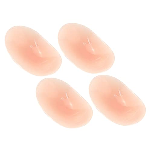 ROMISBABA 4 Stück Silikon Schulterpolster Für Damen Anti Rutsch Unsichtbare Schulterverstärker Wiederverwendbare Und Waschbare Pads Für Blazer Und Kleider von ROMISBABA
