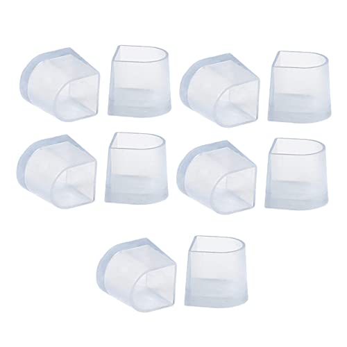 ROMISBABA 5paar rutschfeste Absatzschoner Für Damen Hochwertige Schuhschutz-Cover Für High Heels Geeignet Für Gras Schlamm Und Unebene Oberflächen Transparent s von ROMISBABA