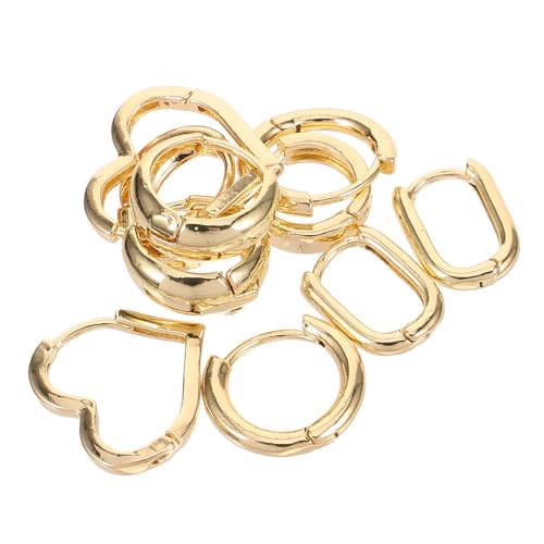 ROMISBABA 5 Paare Klobige Creolen Gold Ohrringe Minimalistische C Form Ohrschmuck Damen Schmuckset für Alltag Festival Leichte Statement Ohrreifen ROMISBABA 5 Paare Klobige Creolen Gold Ohrringe Minimalistische C Form Ohrschmuck Damen Schmuckset für Alltag Festival Leichte Statement Ohrreifen von ROMISBABA