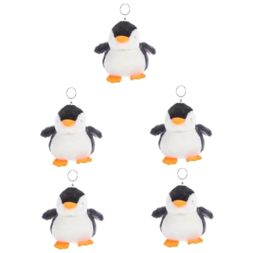 ROMISBABA 5 Stück Cartoon Pinguin Plüsch Schlüsselanhänger Paar Taschenanhänger Geburtstag Urlaub Cartoon Schlüsselanhänger Taschenanhänger Auto Schlüsselanhänger Plüsch Anhänger ROMISBABA 5 Stück Cartoon Pinguin Plüsch Schlüsselanhänger Paar Taschenanhänger Geburtstag Urlaub Cartoon Schlüsselanhänger Taschenanhänger Auto Schlüsselanhänger Plüsch Anhänger von ROMISBABA