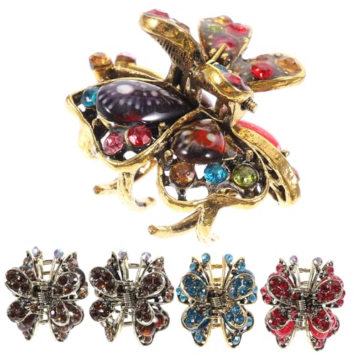 ROMISBABA 5 Stück kopfschmuck Mini-Strass-Haarspangen Haarspangen mit Strass Mini-Klauen-Haarspangen Snap-Haarspangen für Frauen Haarknoten-Accessoires für Frauen ROMISBABA 5 Stück kopfschmuck Mini-Strass-Haarspangen Haarspangen mit Strass Mini-Klauen-Haarspangen Snap-Haarspangen für Frauen Haarknoten-Accessoires für Frauen von ROMISBABA