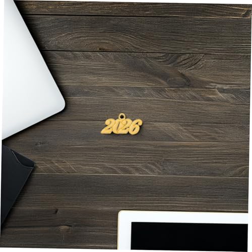 ROMISBABA 50 Stück Abschluss Quasten Anhänger aus Langlebigem Material Glanzbeständige Graduation Cap Charms für Schmuckherstellung DIY Halsketten Armbänder und Dekorationen von ROMISBABA