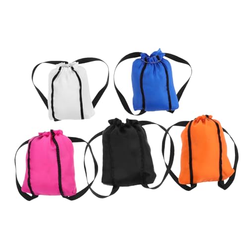 ROMISBABA 5stücke Teiliges Mini-rucksack Für Puppen Stilvolle Spielzeug-aufbewahrungstaschen Für Mädchen Für Geburtstagsfeiern Und Schulbedarf Verschiedenen Farben Erhältlich von ROMISBABA