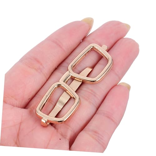 ROMISBABA 6stücke Krawattenklammern Für Herren Schwarz Metall-krawattennadeln Mit Verschluss Krawattenzubehör Für Formelle Anlässe Und Meetings von ROMISBABA