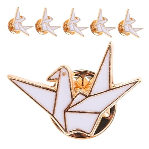 ROMISBABA 6-teilige Brosche: Origami- -anstecknadeln Für Rucksäcke/hemden/jacken – Metall-anstecker Für Modische Dekoration Und Zum Verschenken ROMISBABA 6-teilige Brosche: Origami- -anstecknadeln Für Rucksäcke/hemden/jacken – Metall-anstecker Für Modische Dekoration Und Zum Verschenken von ROMISBABA
