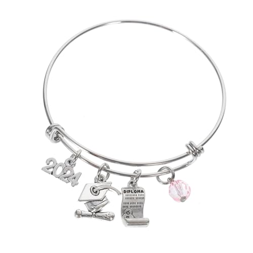 ROMISBABA Verstellbares Armband Für Absolventen Dekoratives Armband Mit Abschlusskappen-design Einzigartig Und Schick Aus Gefertigt Sicher Und Flexibel Und Einfach Anzupassen Komfortabel ROMISBABA Verstellbares Armband Für Absolventen Dekoratives Armband Mit Abschlusskappen-design Einzigartig Und Schick Aus Gefertigt Sicher Und Flexibel Und Einfach Anzupassen Komfortabel von ROMISBABA