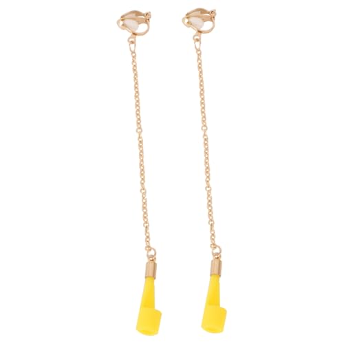 ROMISBABA Anti lost Earphone Earrings mit Herz design Kupfer eisen silikon Material Vielseitige Ohrclips für Damen Modische Langlebige Ohrschmuck accessoires für Mehrere Ohrlöcher von ROMISBABA