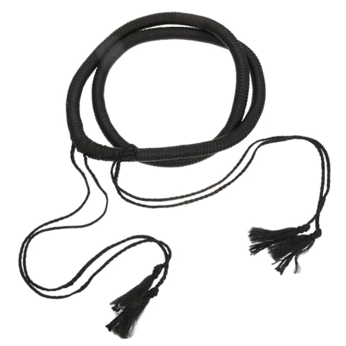 ROMISBABA Arabischer Haarreif mit Quaste Arabisches Kostüm Zubehör Verstellbares Schwarzes Kopftuch Haarband für Orientalische Themenpartys und Fasching von ROMISBABA