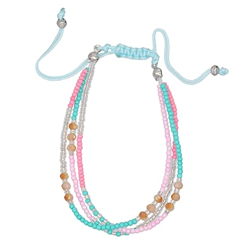 ROMISBABA Mehrlagiges Armband Gestricktes Seilband Ethno-stil Buntes Handgelenksband Leicht Und Langlebig Kreative Verarbeitung Geeignet Für Partys Reisen Und Alltag von ROMISBABA