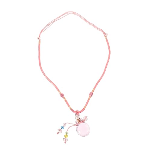 ROMISBABA Aromatherapie Diffusor Anhänger Halskette Buntem für Ätherische Öle Kreativer Schmuck für Damen von ROMISBABA