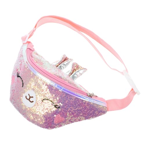 ROMISBABA Bauchtasche Mädchen Katzen Design Verstellbar Leicht Multifunktional als Hüft Umhängetasche Kompakt für Schlüssel und Kleine Gegenstände Zufälliger Stil Tragbar Modisch von ROMISBABA