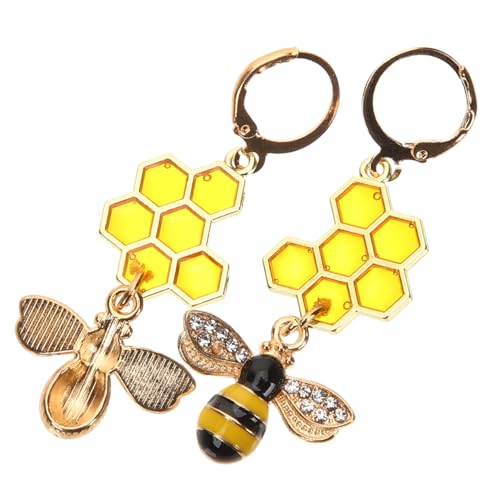ROMISBABA Bienenohrringe Für Frauen Baumelnde Ohrschmuck Leichte Und Stilvolle Tropfenohrringe Für Sommer Geburtstage Und Hochzeiten Modisches Accessoire Für Damen ROMISBABA Bienenohrringe Für Frauen Baumelnde Ohrschmuck Leichte Und Stilvolle Tropfenohrringe Für Sommer Geburtstage Und Hochzeiten Modisches Accessoire Für Damen von ROMISBABA