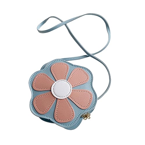 ROMISBABA Blumendesign Junge Mädchen Umhängetasche Einzelne Schultertasche Aufbewahrungstasche Mit Für Geldbörse Schlüssel Karten Und Für Mädchen Und Outdoor von ROMISBABA