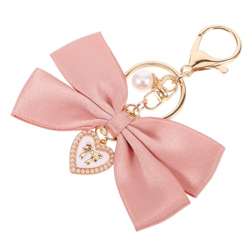ROMISBABA Schlüsselanhänger Mit Künstlicher Schleife Taschenanhänger Für Frauen Schlüsselanhänger Lanyard Ästhetisch von ROMISBABA