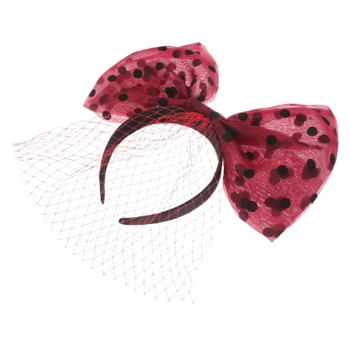 ROMISBABA Bow Haarreif mit Schleife aus Leichtem Tüll Hoher Volumen Gepunktetes Design Atmungsaktiv und Komfortabel Modisches Damen Haaraccessoire für Alltag Partys und Themen Events ROMISBABA Bow Haarreif mit Schleife aus Leichtem Tüll Hoher Volumen Gepunktetes Design Atmungsaktiv und Komfortabel Modisches Damen Haaraccessoire für Alltag Partys und Themen Events von ROMISBABA