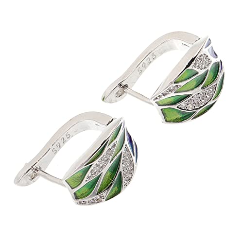 ROMISBABA Bunte Emaille Ohrstecker Design Leicht und Haltbar Kupfer Ohrschmuck Damen von ROMISBABA