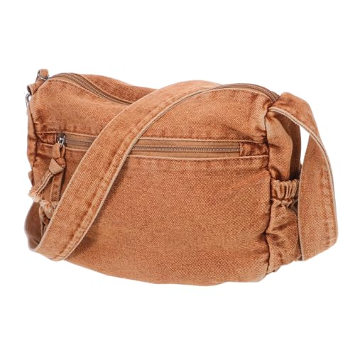 ROMISBABA Canvas Tasche Geldbörsen Umhängetasche Tragetaschen Mit Taschen Jeanstasche Umhängetasche Für Damen Reise Schultertasche Schul Tragetasche von ROMISBABA