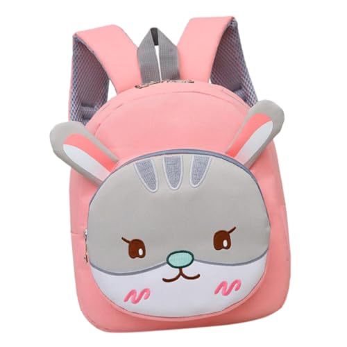 ROMISBABA Cartoon Junge Mädchen Rucksack Tiermotiv Große Kapazität Für Bücher Und Täglichen Bedarf Verstellbarer Schultergurt Für Mädchen Und Jungen von ROMISBABA