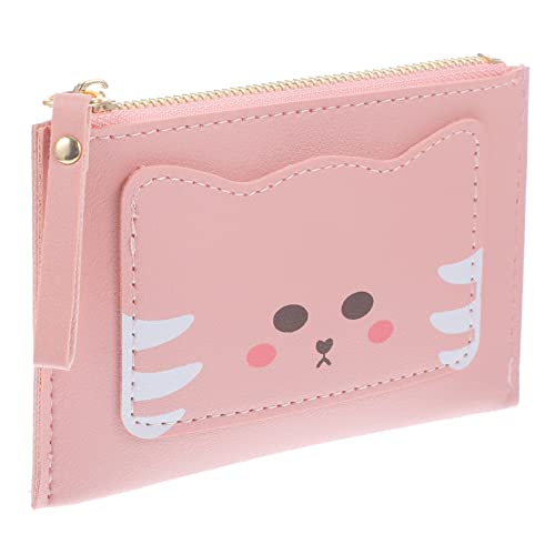 ROMISBABA Cartoon Katzenbrieftasche PU Süße Geldbörse mit Mehreren Kartenfächern für Design Geschenkidee für Geburtstage Valentinstag von ROMISBABA