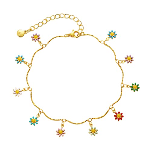 ROMISBABA Daisy Choker Halskette für Frauen Vergoldete Halskette Einfaches Design Passend für Hochzeiten Partys Besondere Anlässe Schmuck für Damen ROMISBABA Daisy Choker Halskette für Frauen Vergoldete Halskette Einfaches Design Passend für Hochzeiten Partys Besondere Anlässe Schmuck für Damen von ROMISBABA