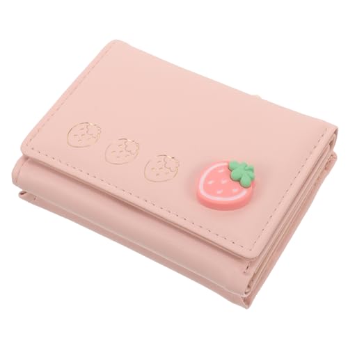 ROMISBABA Damen Geldbörse Im Cartoon-Stil Faltbarer Pu-Clutch Für Kreditkarten Und Münzen Süße Und Geldbörse Für Täglichen Gebrauch Und Outdoor-Shopping von ROMISBABA