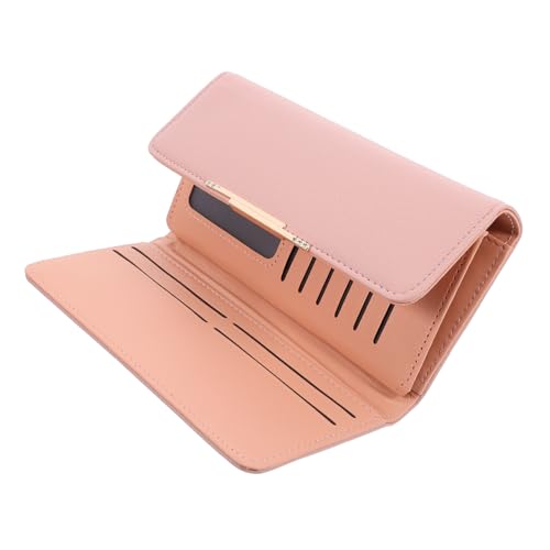 ROMISBABA Damen Geldbörse PU Dreifach Gefaltet Viele Fächer Geeignet für Handy Stilvolle und Praktische Geldbörse für Frauen von ROMISBABA