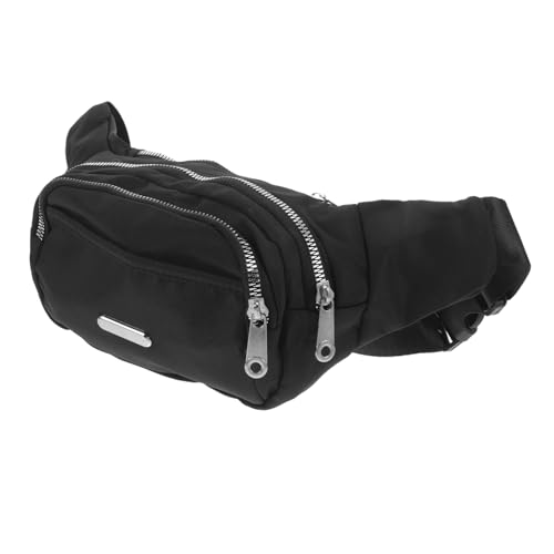 ROMISBABA Damen Gürteltasche Outdoor Hüfttasche mit Doppeltem Reißverschluss Große Kapazität Spritzwassergeschützt für Sport Freizeitaktivitäten Elegantem von ROMISBABA